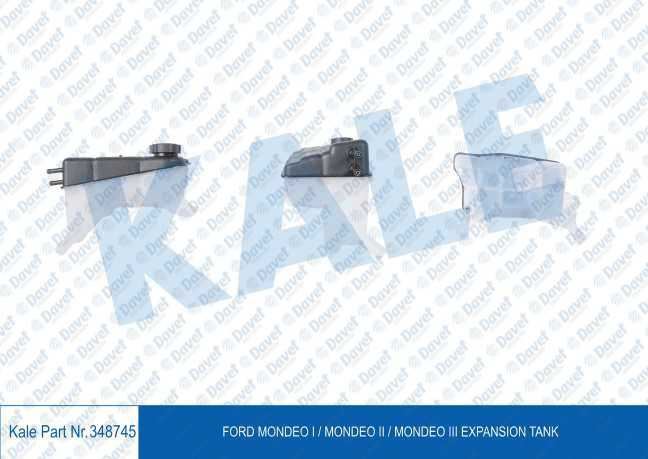 KALE 348745 Radyator Ek Genlesme Su Deposu Ford Mondeo I/Mondeo Ii/Mondeo Iii